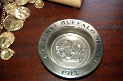 Avon 1913 The First Buffalo Nickel Soap/Trinket Dish