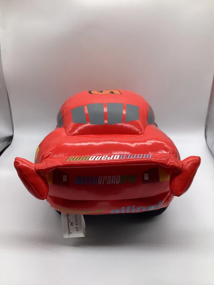 Плюшевый говорящий гоночный автомобиль Hallmark Disney Pixar Cars 2 Lightning McQueen - Изображение 4 из 4