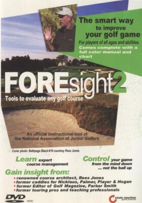 FOREsight 2 Golf w/ Booklet DVD VIDEO EDUCATIONAL golfing training learn expert