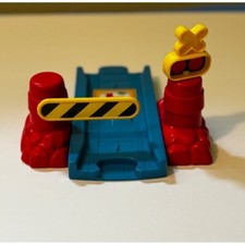 VTech Go! Go! Smart Wheels Train Replacement Part Railroad Crossing Blue