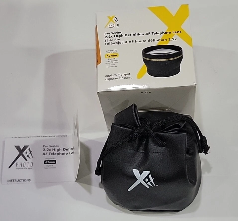 67mm 2.2X Magnification Telephoto Tele Converter Lens for Digital Camera 2.2X 67 - Image 2 of 3