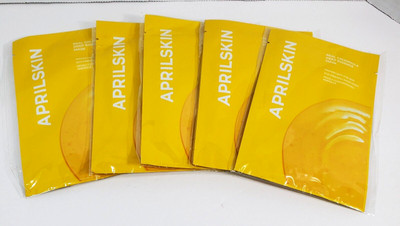 APRILSKIN Real Calendula Deep Essence Mask Sheet High Concentrate Lot of 5