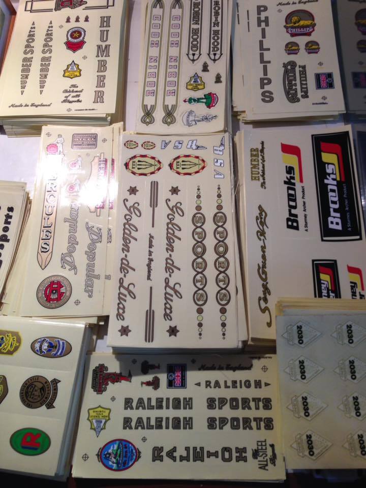 Autocollants Métalliques Pour Vélo De Course - Style Vintage - Marque HERCULES - Neufs