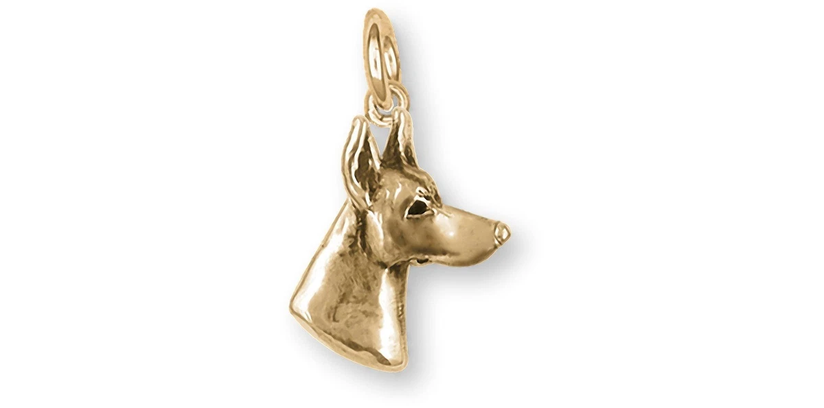 Doberman charm top