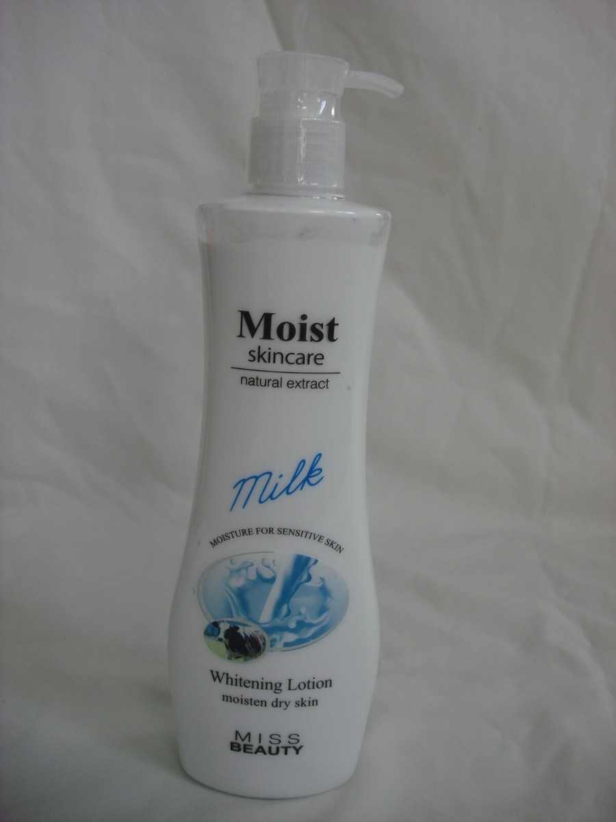 MOIST SKINCARE NATURAL EXTRACT MILK WHITENING LOTION 310 ML