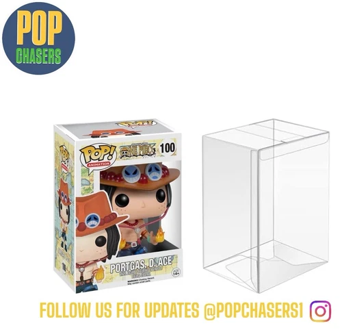 Funko POP! Animation: One Piece - Portgas D. Ace #100 W/Pop Protector