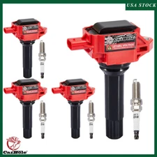 For 2013-2014 Scion FR-S 2.0L 4 Pack Ignition Coil and IRIDIUM Spark Plug UF724