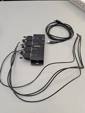 StarTech ICUSB2324I 4 Port USB to DB9 RS232 Serial Adapter Hub Cables !Charity!