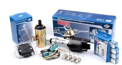 ENCENDIDO ELECTRONICO SIN CONTACTO KIT VAZ 2103 2106 2121 lada NIVA 1500-1600cc