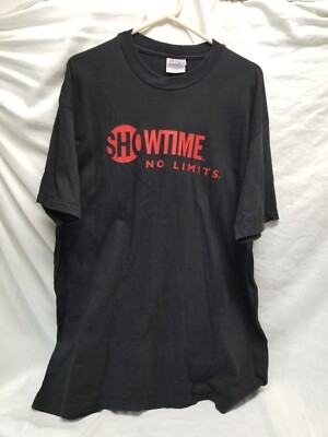 Vintage Showtime No Limits T Shirt Size XL TV Network