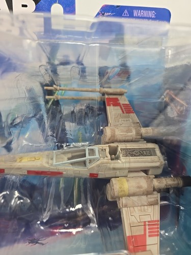 STAR WARS MICRO GALAXY SQUADRON #6 #0015 LUKE SKYWALKER X-WING CHASE 1 of 5,000 - Picture 18 of 24