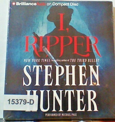 NEW *Sealed* AUDIO BOOK on CDs I, RIPPER Stephen Hunter 02