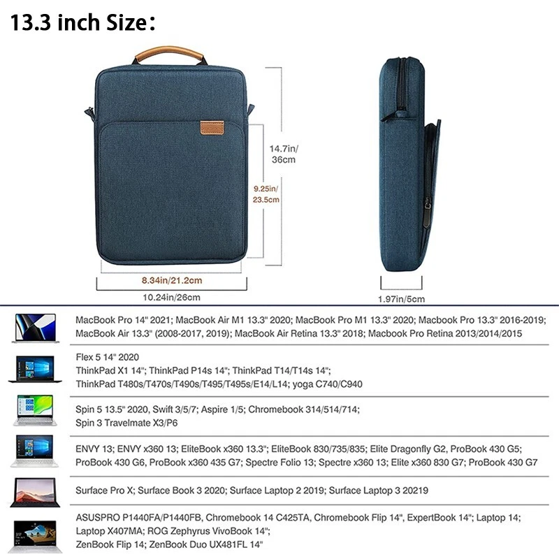 Tablet Handbag Crossbody Bag - Smooth Handbag for both Samsung and Apple - Image 3 of 4