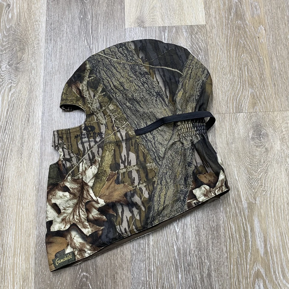 GAMEHIDE Brown Camo Real Tree Hunting Full Facemask Men's One Size - Image 4 of 4