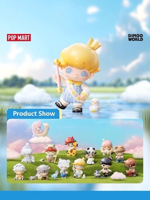 POP MART Dimoo World Animal Kingdom Series Figure Confirmed Blind Box Toy Doll