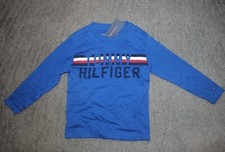 Tommy Hilfiger Boys Blue Long Sleeve T-Shirt - Size 4 - NWT