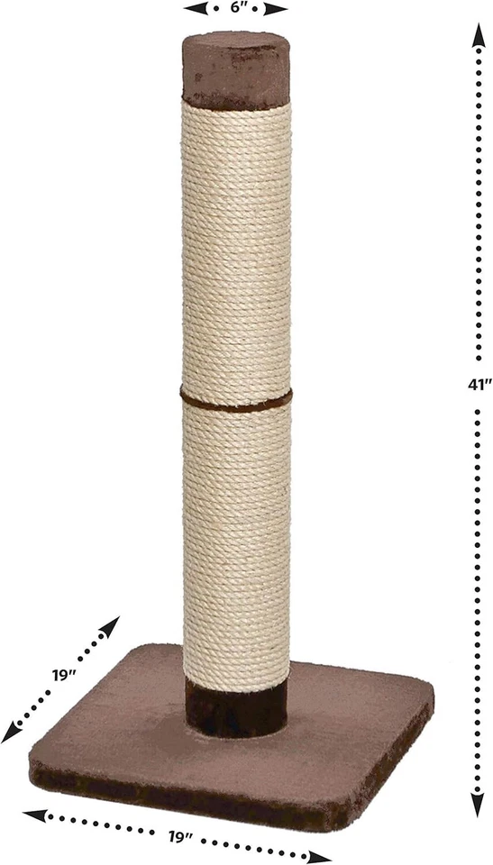 TWO MidWest Homes Pet Feline Nuvo Grand Forte 41-in Cat Scratching Post * EUC - Image 3 of 3