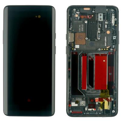 OnePlus 7 7T Pro Display Bildschirm Anzeige OLED Touchscreen Rahmen Glas schwarz