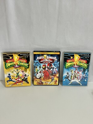 LOT 3 Power Rangers- Mighty Morphin Vol 2's, Clash of the Red