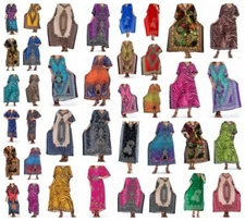 Kaftan Women African Caftan Dress Dashiki Hippie Boho Maxican Casual Coverup