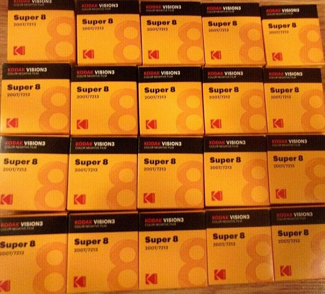 Kodak Vision 3 200T 7213 Super-8 Color Negative Film - NEW Fresh Kodak SEE VIDEO image 3