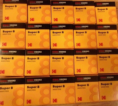 Kodak Vision 3 200T 7213 Super-8 Color Negative Film - NEW Fresh Kodak SEE VIDEO image 3