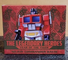 Newage Legendary Heroes H27F David - Year of the Tiger version figure