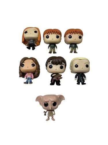 Funko Pop Harry Potter Ron Draco Dobby Figure Toy - Itty Bitty Funko LOT