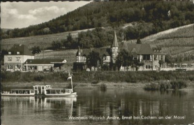 Cochem a. d. Mosel Ernst Weinhaus  x 1964