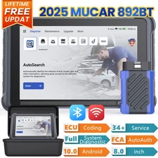 MUCAR 892BT Full Systems Car Bidirectional Diagnostic Scan Tool Life Free Update