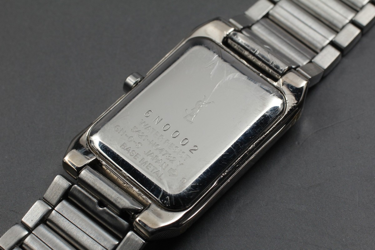 Yves saint Laurent サンローラン 5421-H04732Y Near MINT] Yves Saint Laurent 5421-H04732Y Quartz Women's