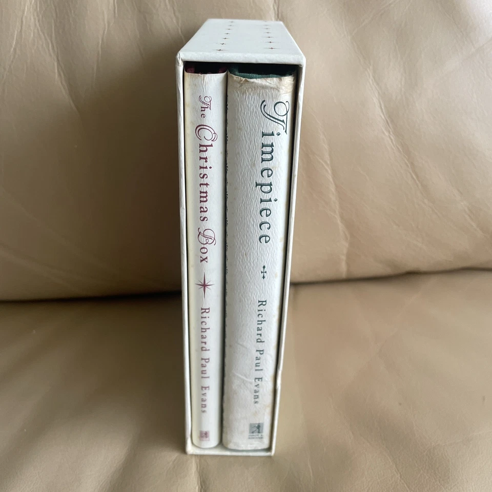 Timepiece 97 and The Christmas Box Collection 98 by Richard Paul Evans Hardcover Foto 2 de 4