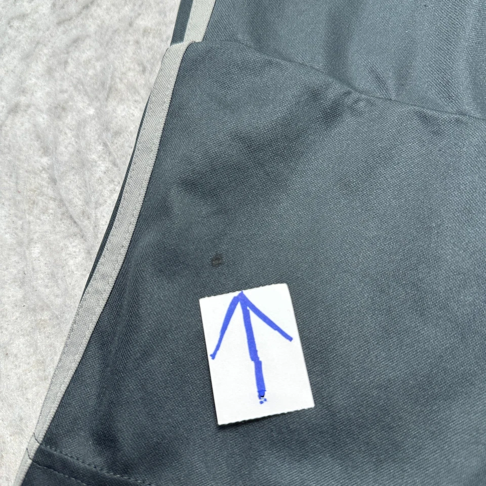 Adidas Climalite Lined Training Pants 3/4 Black Gray 3 Striped Mens Size Small S - Image 3 of 4