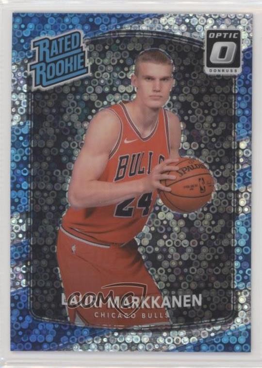 2017 Panini Donruss Optic Rated Rookie Fast Break Holo Prizm Lauri Markkanen yv5