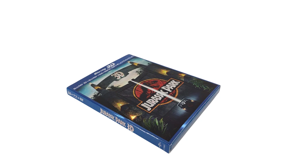 Парк Юрского периода (Bluray 3D + DVD + цифровой + УФ копия ультрафиолет) новый запечатанный - Изображение 4 из 4