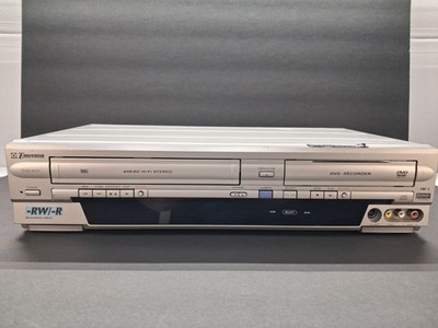 Emerson EWR20V5 DVD Recorder VHS VCR Combo - TESTED WORKING +BONUS 