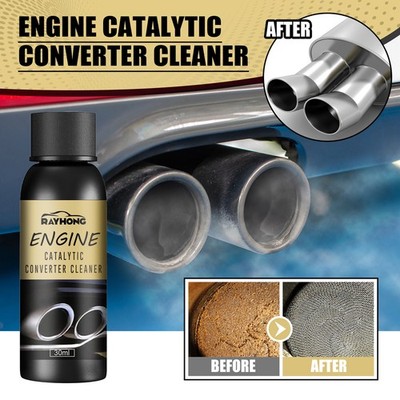 1Pc Car Exhaust Handy Cleaner Boost Up Vehicle Engine Catalytic Cleaner 30ml