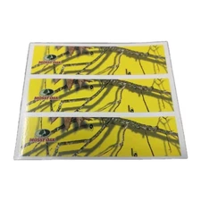 12 Pack 4" Arrow Wraps: Mossy Oak Yellow Camouflage: Vinyl Stickers: 1" Wide
