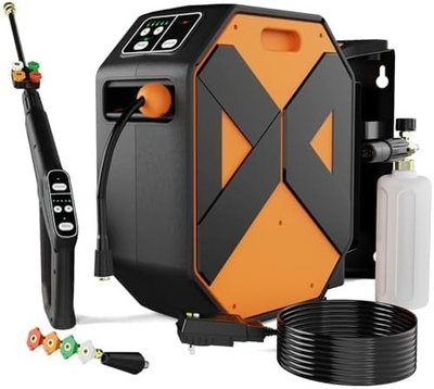 #ad Electric Wall Mounted Power Washer 5000 PSI 3.4 GPM Adjustable Pressure Washer $341.55