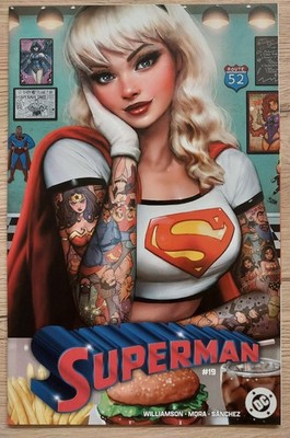 Superman (2023) #19 DC Comic 2024 SZERDY Diner Tattoo Exclusive Variant B4P3