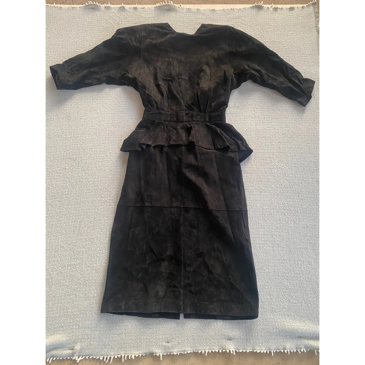 Black Suede Vintage Dresses for Women for sale | eBay