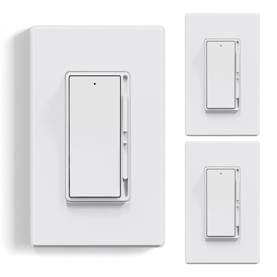 Digital Dimmer Light Switch for 300W Dimmable LED/CFL Lights and 600W Incandesce