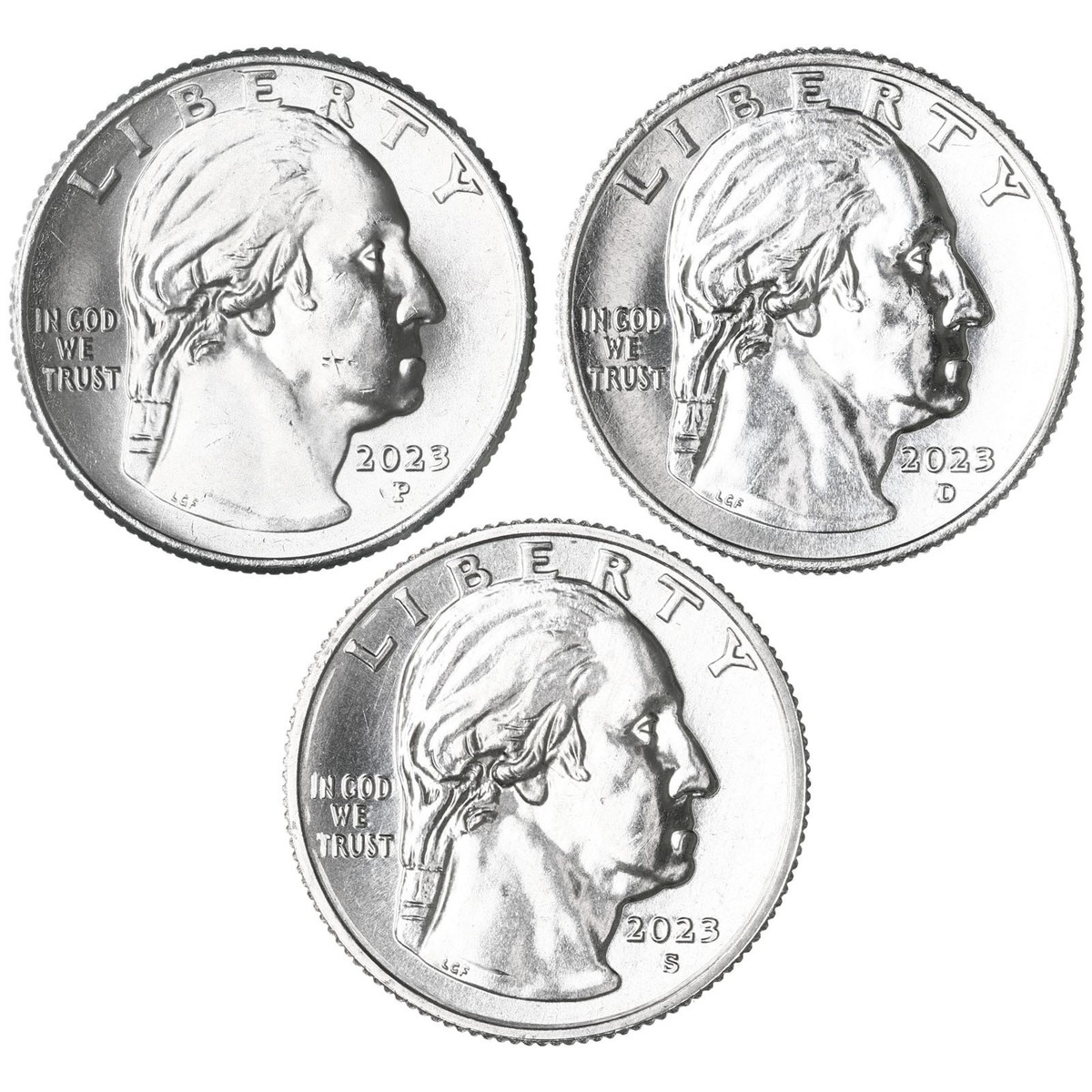 2023 P D S American Women Quarter Maria Tallchief BU 3 Coin