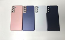 Back Cover For Samsung S21 SM-G991 With Camera Lens Rear Cover Replacement Parts