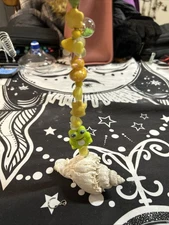 Beautiful Home For A Hanging Air Plant Size Medium To Large Colors Are Yellow