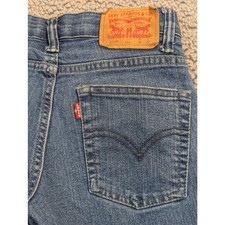 Levi's Jeans Kids Size 12 Blue Adjustable Waist Straight 0788