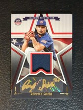 Derrick Smith 2025 Stars and Stripes Stars and Stripes Signature Materials Gold