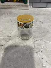 Vintage Gemco Spice of Life Spice Jar Shaker Glass Corning Corelle Replacement