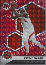2020-21 Panini Mosaic Mosaic Red #70 Pascal Siakam - BSK