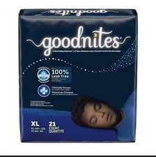 Goodnites Boys Nighttime Bedwetting Underwear, XL 95-140 lbs , 21 ct.